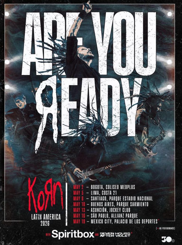 Korn regresa a México en 2026: el anuncio de su gira latinoamericana ...