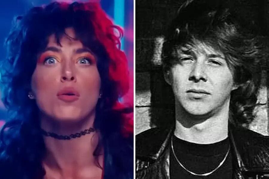 Lizzy Rain y Clive Burr