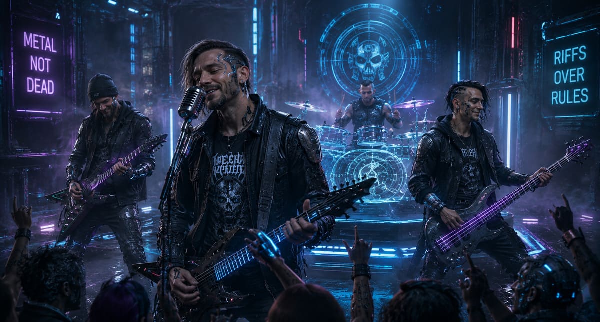 banda de metal del futuro