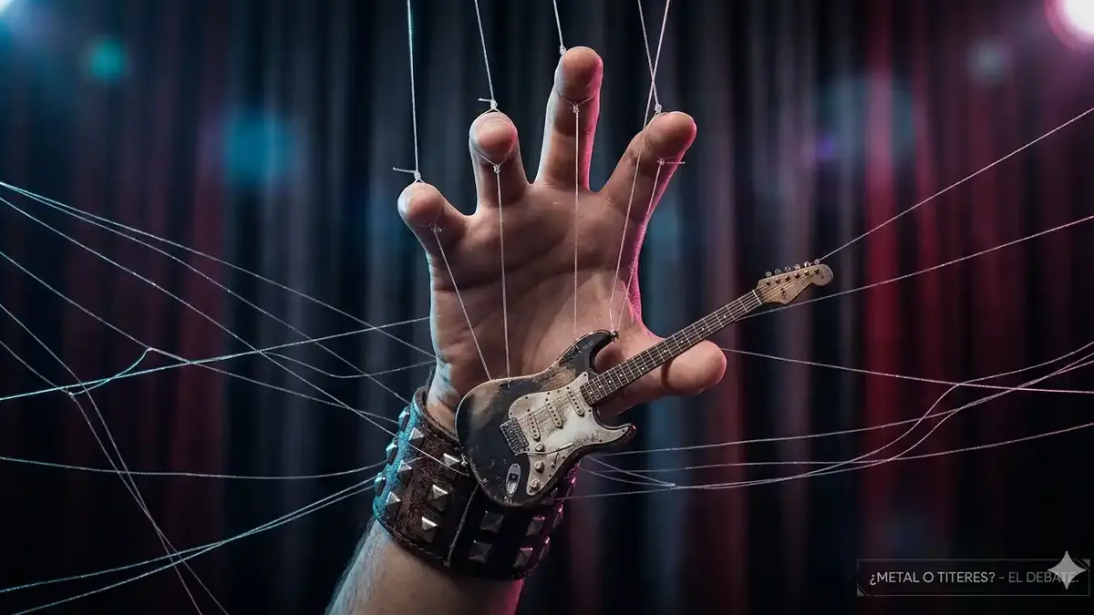 mano de vocalista de metallica